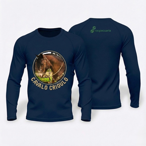 cavalo crioulo azul escuro