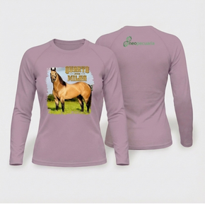 quarto de milha feminina rosa